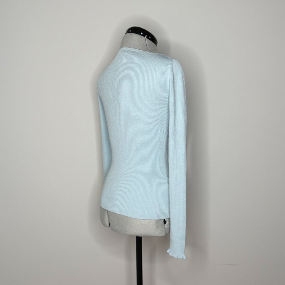 Ann Taylor Ruffle Cuff Sweater - Picture 4 of 6